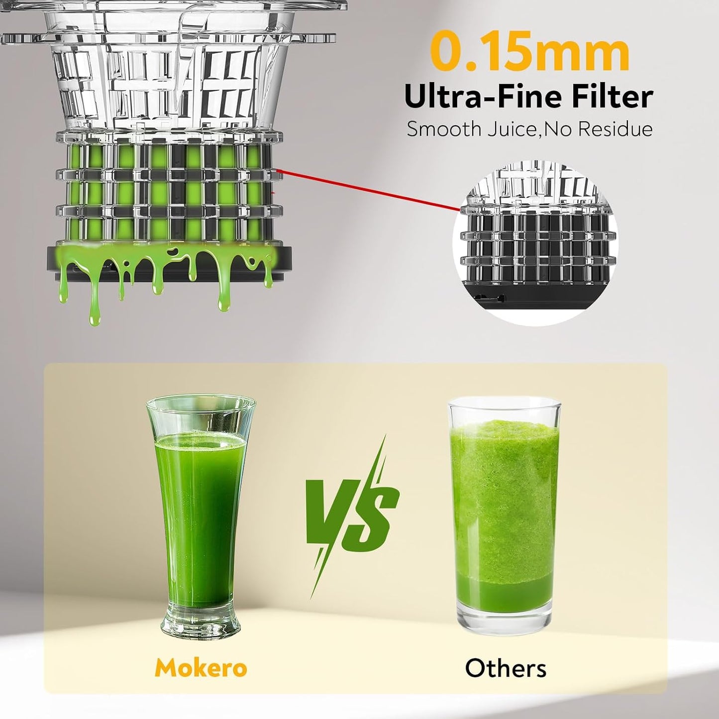 VibeNow Cold Press Juicer