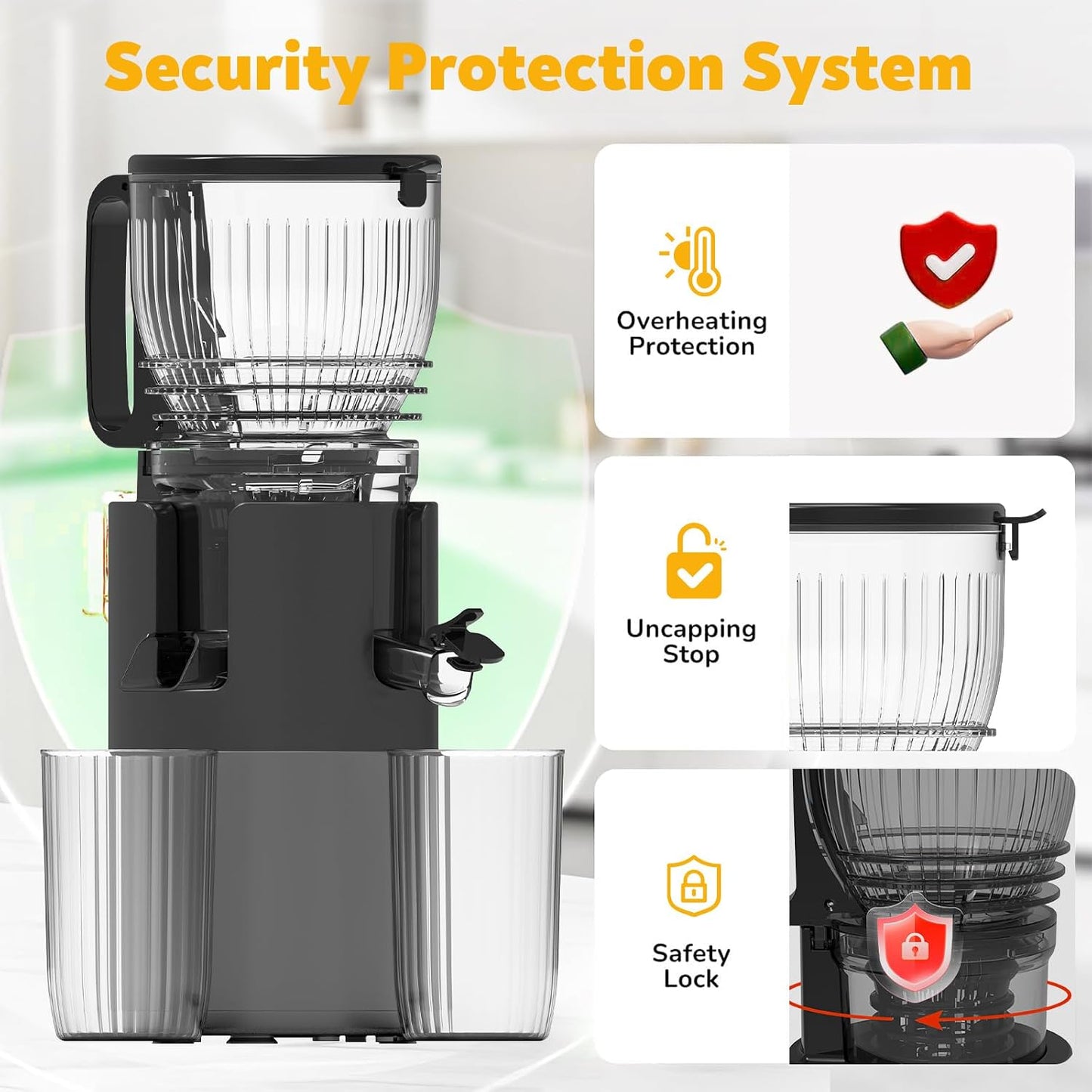 VibeNow Cold Press Juicer